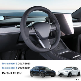 Aotoyou lifestyle shot of driver using the cover showing comfort and enhanced control