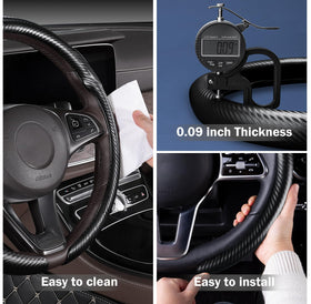Aotoyou size comparison on standard wheel verifying 14.5–15 inch fit