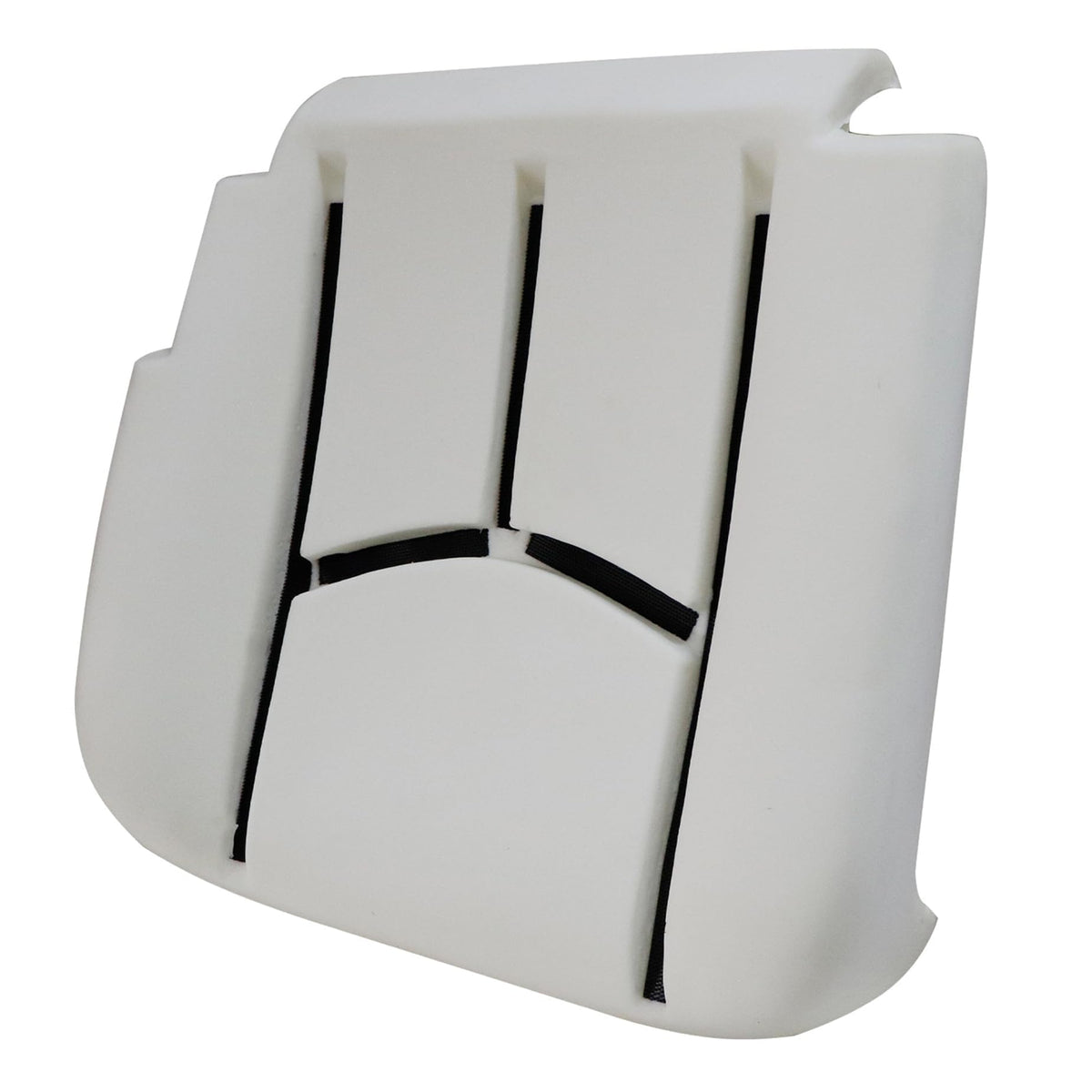 AOUTTUOA packaged driver-side foam pad showing front lower fitment and quick install benefit