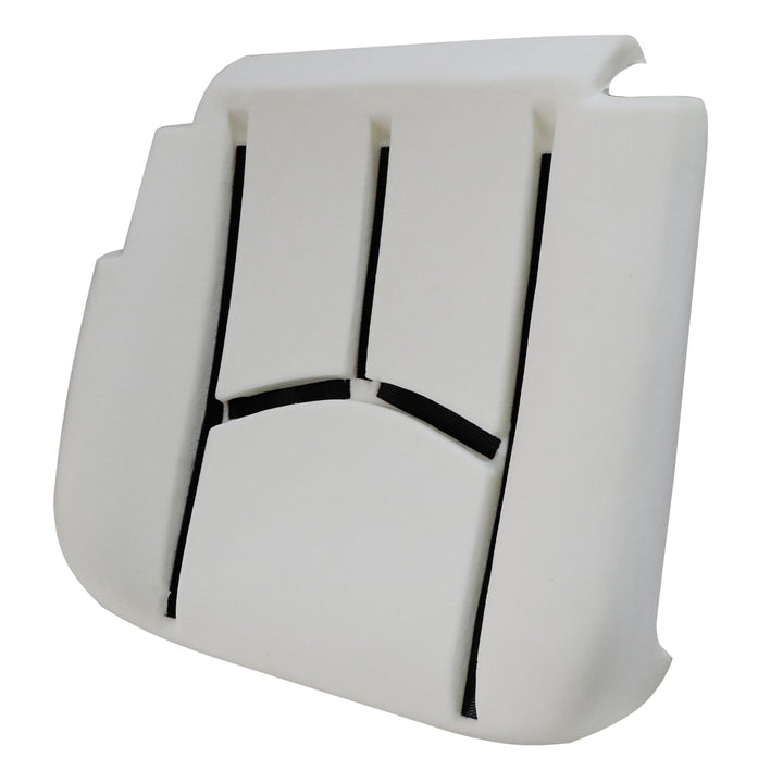 AOUTTUOA packaged driver-side foam pad showing front lower fitment and quick install benefit