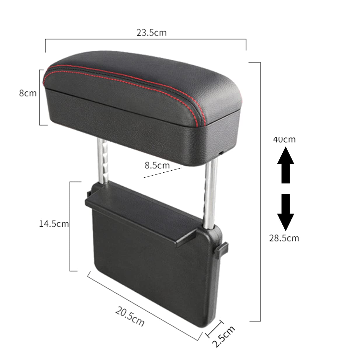 AOWIS foam gasket filling seat gap showing secure fit and anti-slip benefit