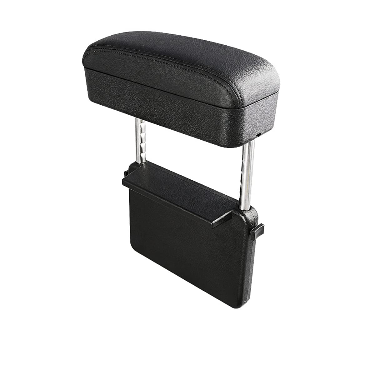 AOWIS front view showing sleek armrest design and neat installation benefit