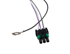 Apeixoto AP3622S wiring connector view showing OE-style plug for plug-and-play installation