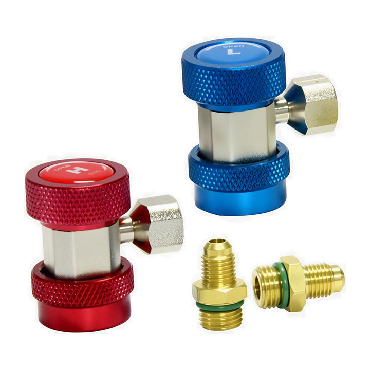 Apeixoto front view connector showing robust bronze body and quick coupling benefit