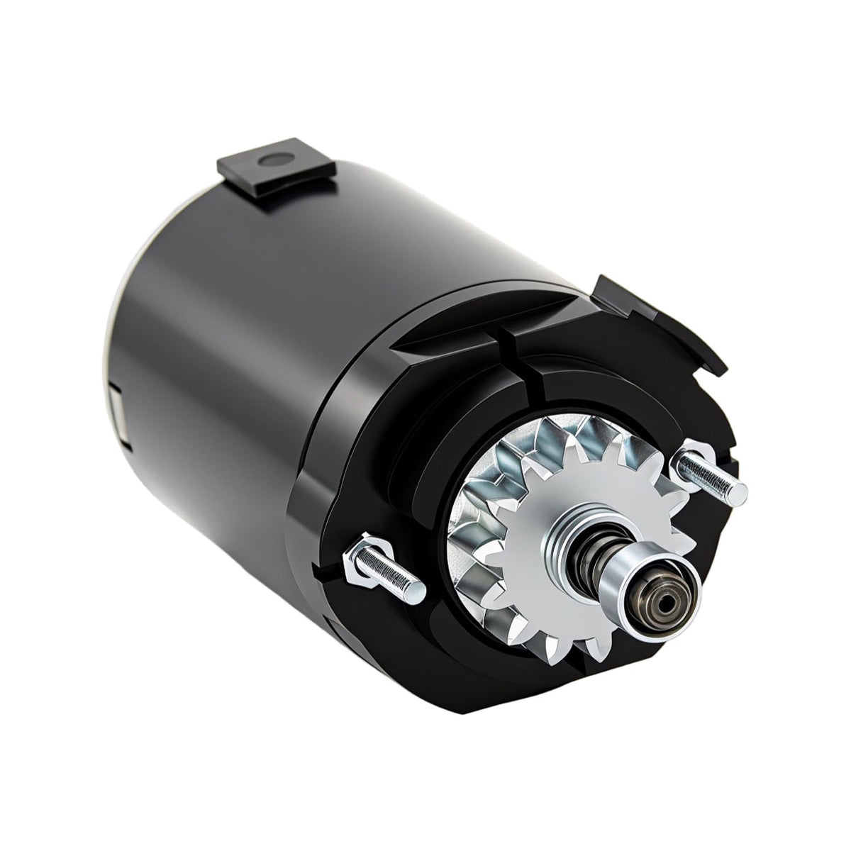 Apeixoto starter front view showing compact durable housing and reliable fit