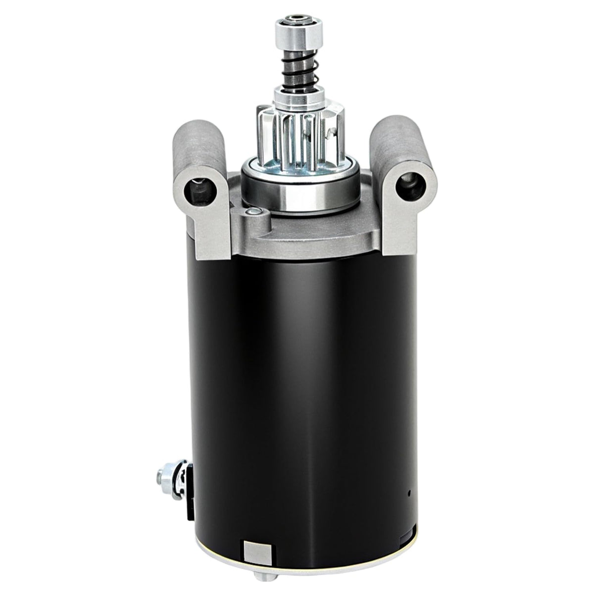 Apeixoto starter front view showing compact housing and reliable fit