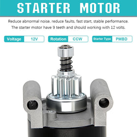 Apeixoto starter terminal and wiring detail for easy electrical hookup