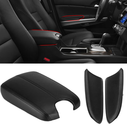 APESER front door armrest covers front view showing clean replacement and improved appearance