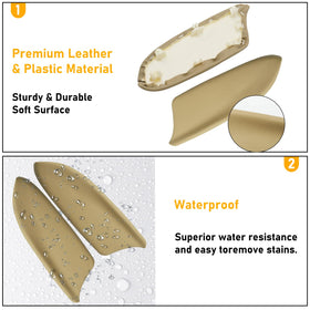 APESER installed passenger side door lid and armrest restoring appearance and durability