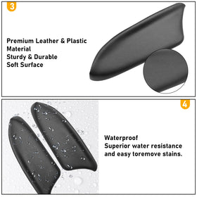 APESER armrest beside ruler demonstrating correct size and easy replacement