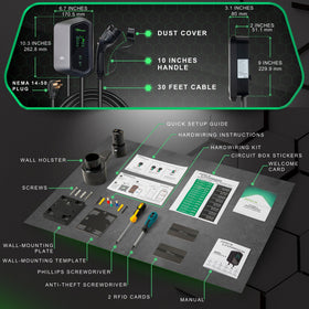 ApexCharger PRO 1 NACS adapter beside charger showing Tesla compatibility and seamless use
