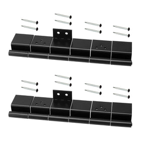 Apopip front view of black friction hinge 2-pack showing compact replacement