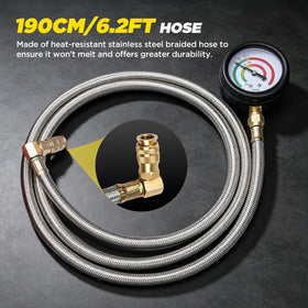 APOWFIX brass adapters and right-angle coupler arranged, corrosion resistance benefit