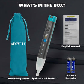 APOWFIX packaging and warranty card for supported, reliable purchase