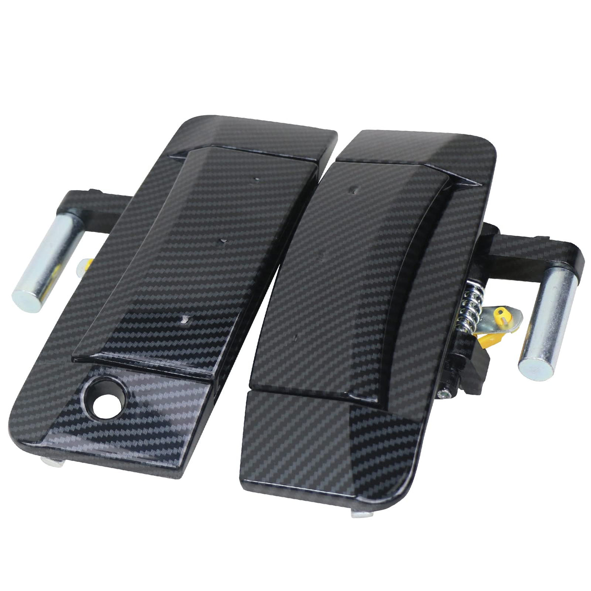 APPERFiT front view of carbon fiber door handle showing clean fit and styling benefit