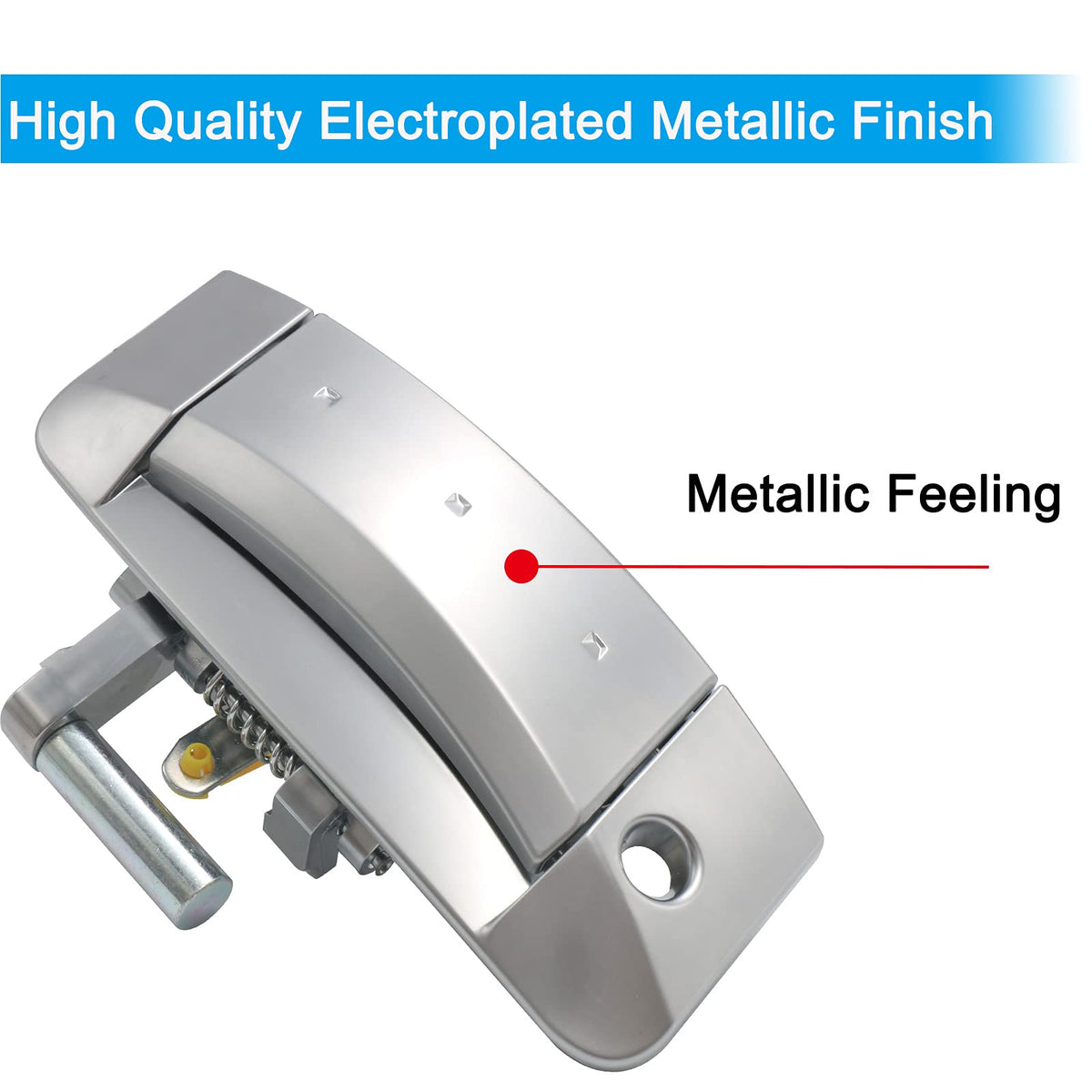 APPERFiT handle held in hand to show scale and ease of installation