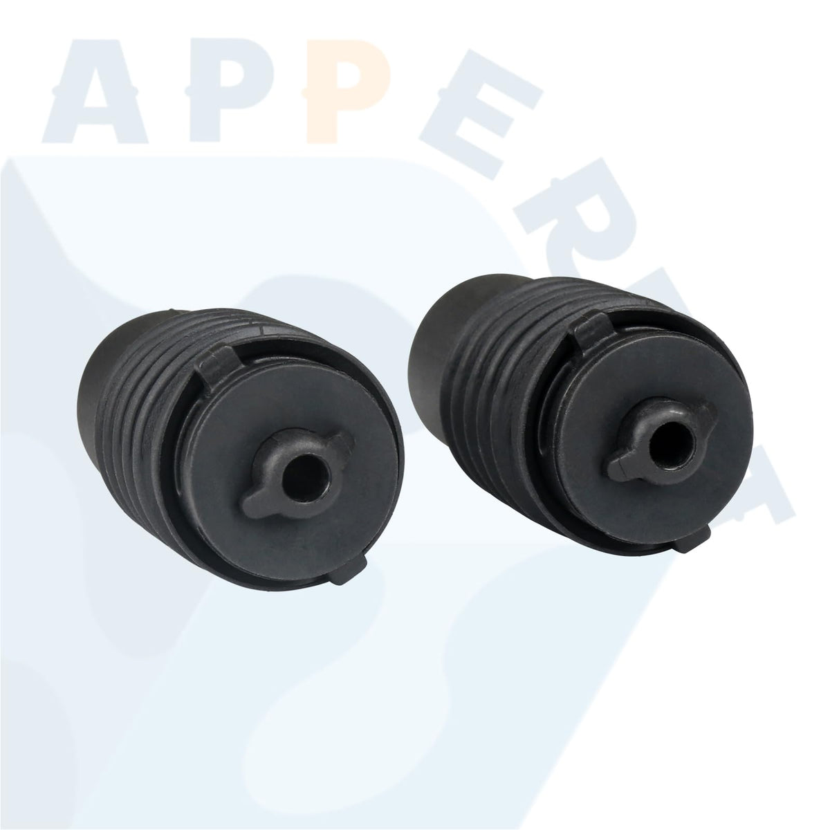 APPERFiT packaging and warranty label highlighting included two-piece kit and one-year warranty