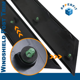 APPERFiT trim cover next to ruler illustrating correct OEM-fit dimensions