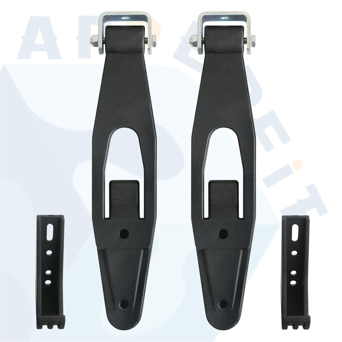APPERFiT metal catch bracket detail showing secure hold and corrosion resistance