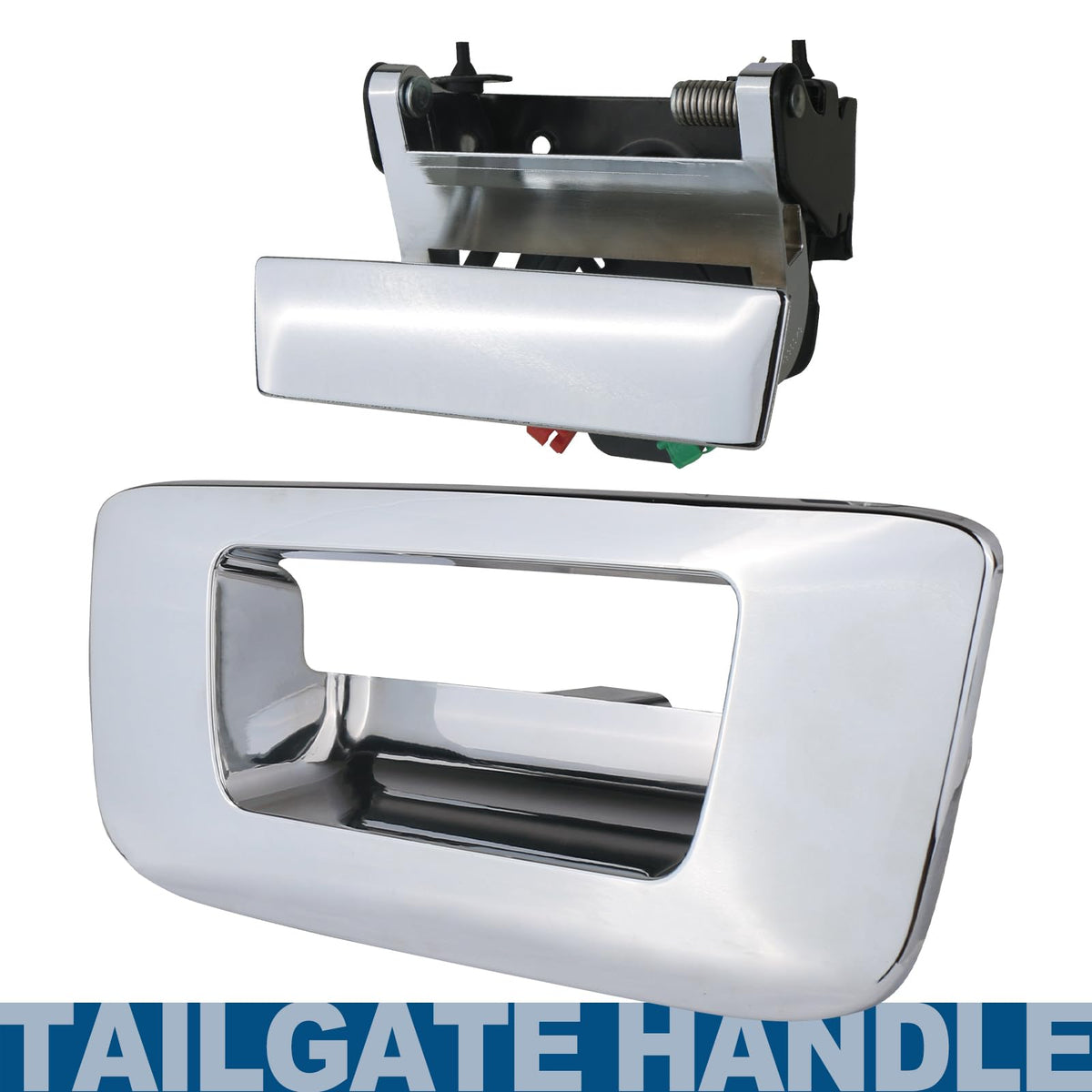 APPERFiT chrome handle side angle displaying sturdy construction and smooth finish