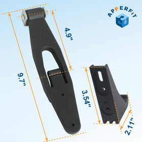 APPERFiT close-up of rubber strap texture showing durability and weather resistance