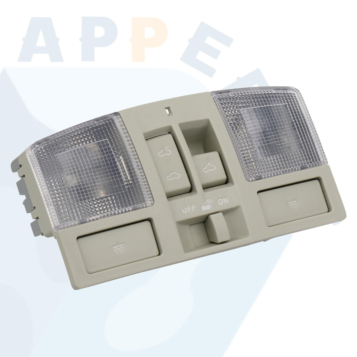 APPERFiT illuminated map light demonstrating improved cabin visibility