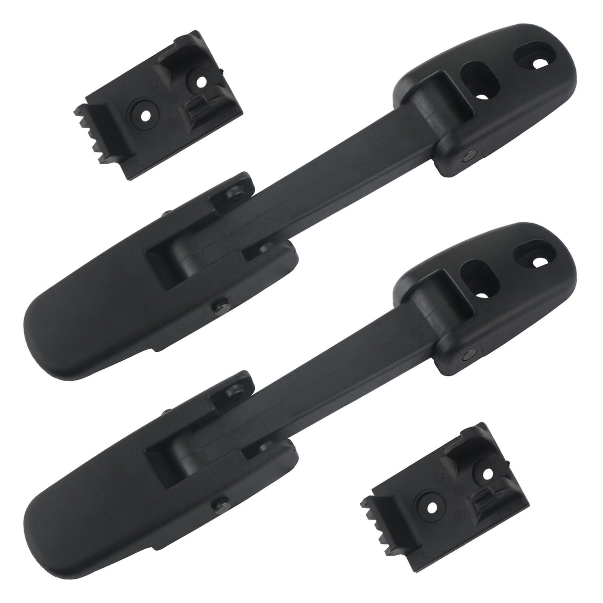 APPERFiT front view of hood latch strap kit showing parts and packaging benefit reliability