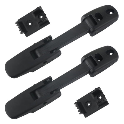 APPERFiT front view of hood latch strap kit showing parts and packaging benefit reliability