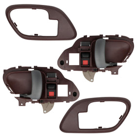 APPERFiT front view of red handle and bezels showing fit and finish for easy replacement