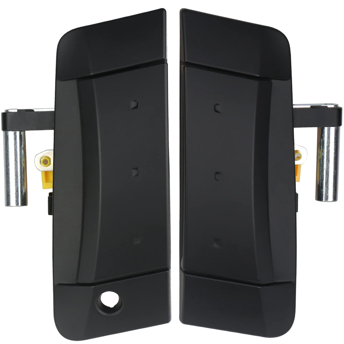 APPERFiT front view matte black handle showing clean OEM-style fit