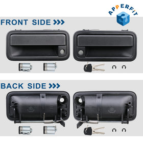 APPERFiT handles installed on Tahoe demonstrating correct OEM fit