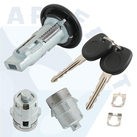 APPERFiT keys with cylinders on white background for quick identification