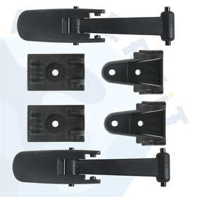 APPERFiT latch keeper and mounting base detail highlighting precise OEM-compatible shape