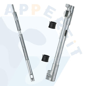 APPERFiT plastic bushings detail illustrating smooth movement and reduced play benefit