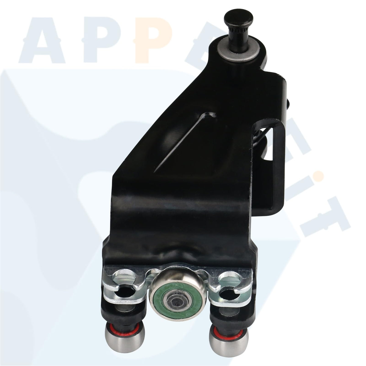 APPERFiT roller next to ruler showing size for correct OEM fit and straightforward replacement