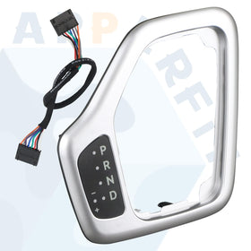 APPERFiT installed in Jeep Cherokee console restoring factory appearance