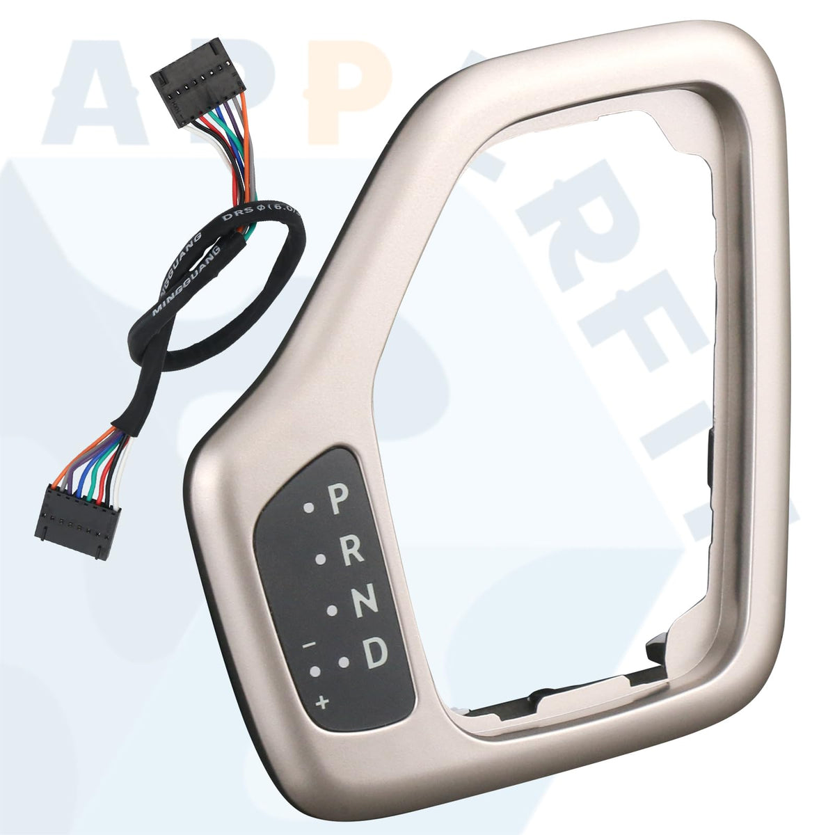APPERFiT installed bezel in Cherokee center console demonstrating restored interior appearance