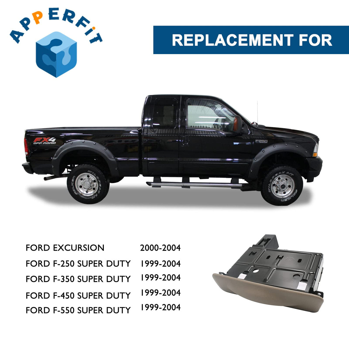 APPERFiT side profile showing slide mechanism and easy replacement