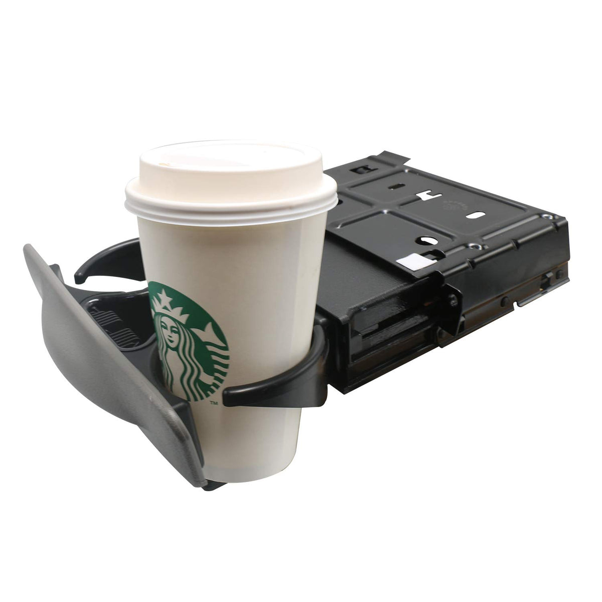 APPERFiT cup holder next to bottle showing proportional size and stability