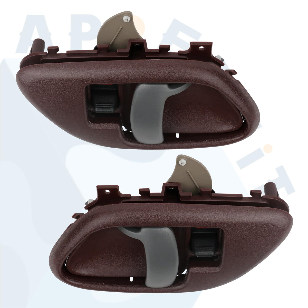 APPERFiT door handle kit beside ruler illustrating accurate OEM-sized fitment