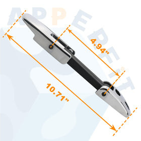 APPERFiT parts beside ruler showing scale and easy fit for accurate replacement