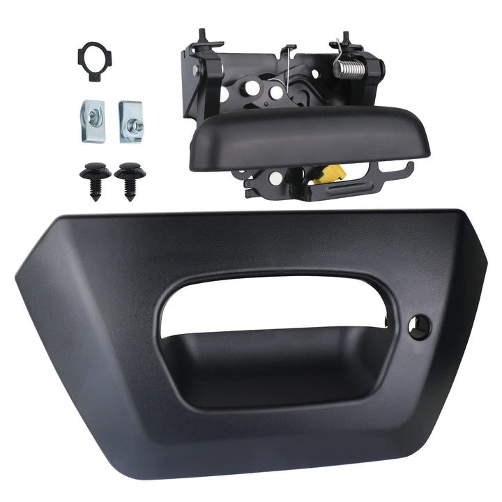 APPERFiT front view of tailgate handle showing fit and finish benefit