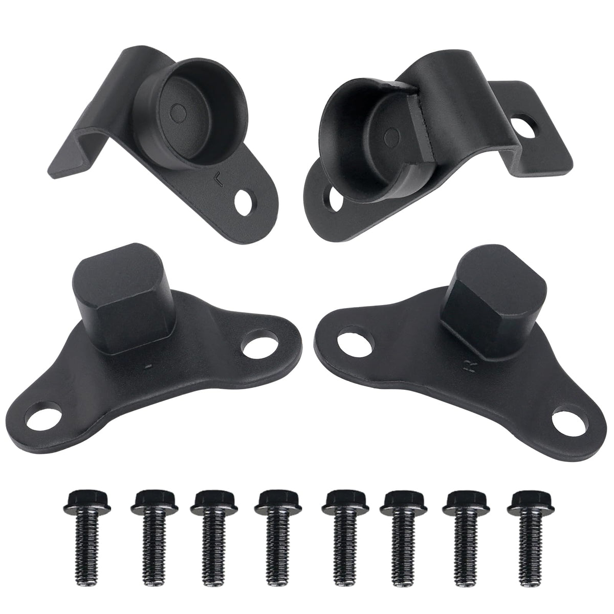 APPERFiT front view of tailgate hinges showing exact OEM fit benefit