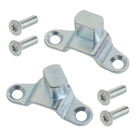 APPERFiT front view of hinge kit showing both hinges and screws for reliable replacement