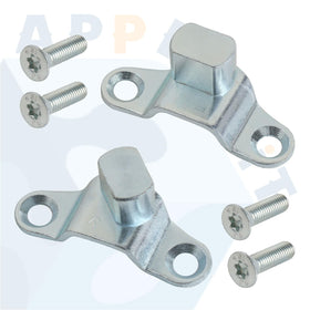 APPERFiT hinge next to ruler showing dimensions for exact OEM fitment benefit