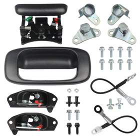 APPERFiT kit packaging showing complete tailgate hardware and replacement benefit