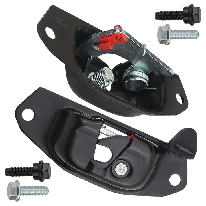 APPERFiT front view of tailgate latch showing mounting points and straight fit