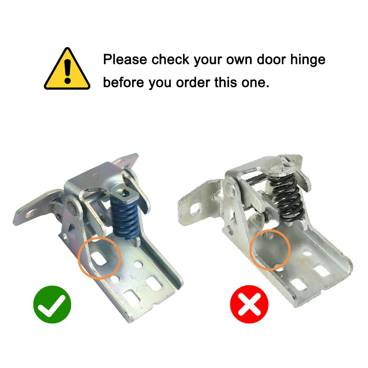 APPERFiT hinge label and stamping verifying compatibility with 55275631AB benefit