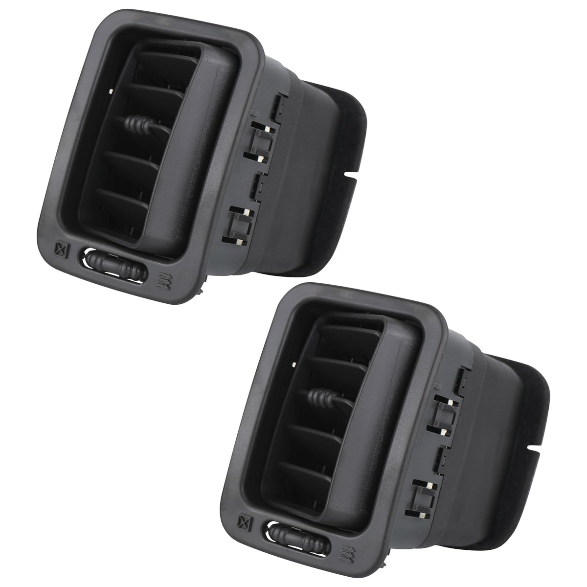 APPERFiT vent installed in dashboard demonstrating clean integration and improved appearance