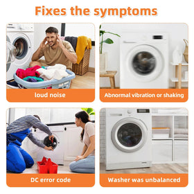 APPLIANCEMATES toolkit with parts on floor showing ready-for-install convenience